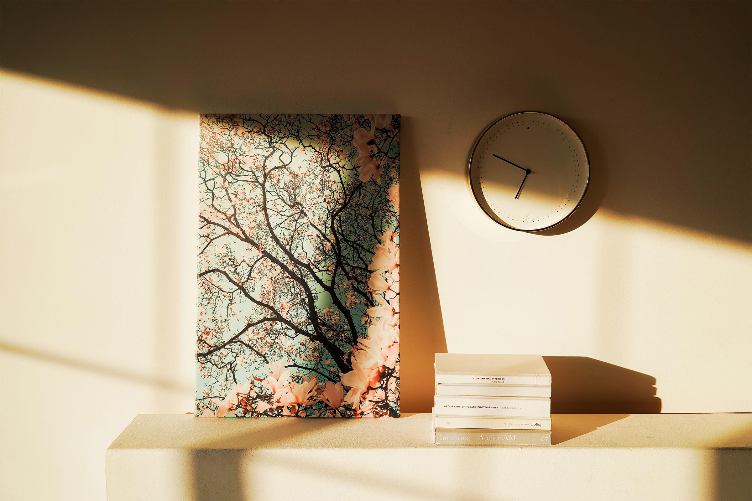 Cień i światło w minimalistycznym wnętrzu inspirowanym Japonią